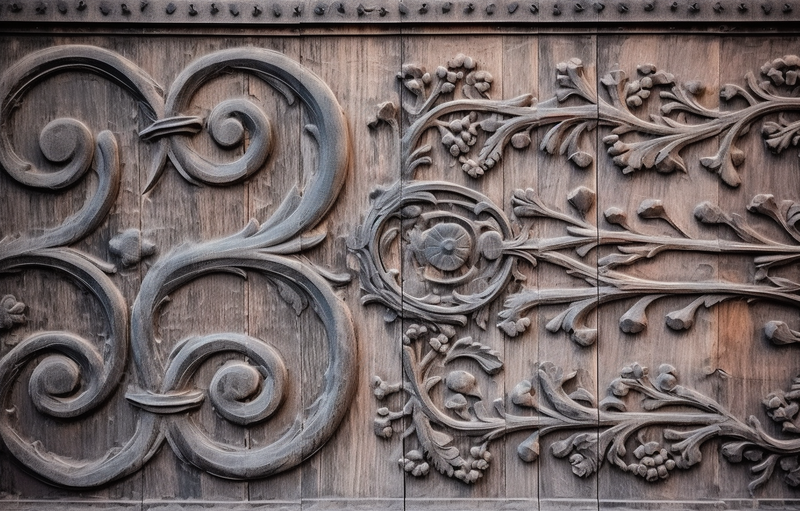 木头雕刻门外花纹装饰图案背景,高清,摄影图,摄影图片,图片大全,摄影图免费下载